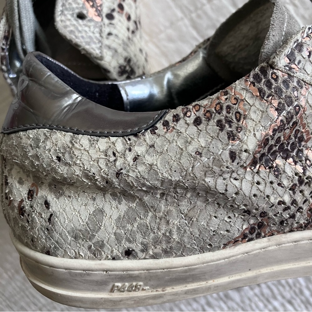 P448 Sneaker In Neutral Metallic Python Outer - image 6